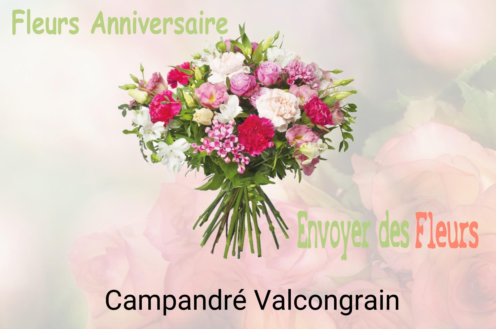 Bouquet de fleurs d’anniversaire livré à Campandré-Valcongrain